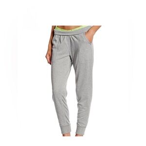 Nike Dri Fit Just Do It Foldover Knit Pull On Jogger Pants Grey L